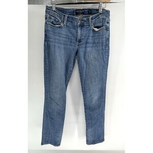 Lucky Brand Women's 6/28 Sweet Mid Rise Straight Jeans (Long)